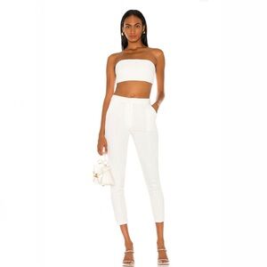 Superdown Remy Bandeau Pant Set in White Size S from REVOLVE
